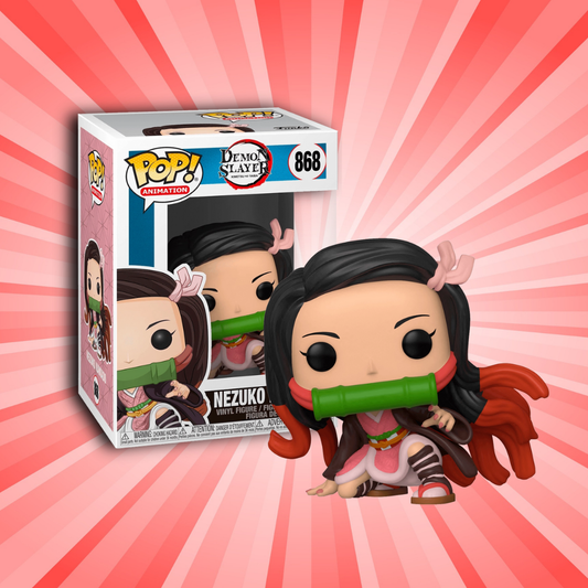 Funko Pop! Demon Slayer Nezuko Kamado L.A. Comic Con Toy Stop Exclusive #868 - Animetasia