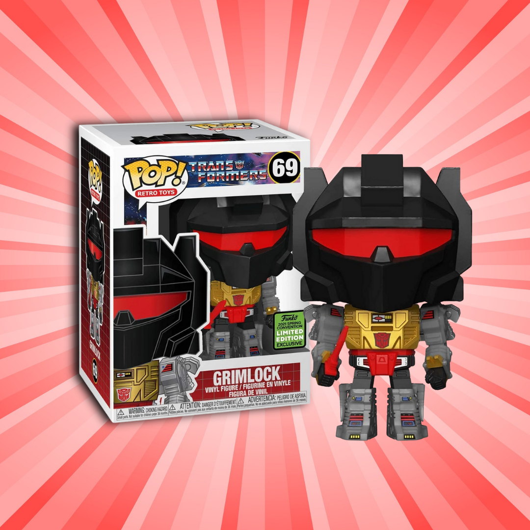 Funko Pop! Transformers Grimlock Convention Exclusive #69 (Berlin Pop 34) - Animetasia