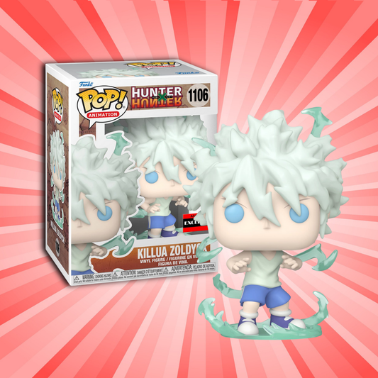 Funko Pop! Hunter X Hunter Killua Zoldyck AAA Anime Exclusive #1106 - Animetasia