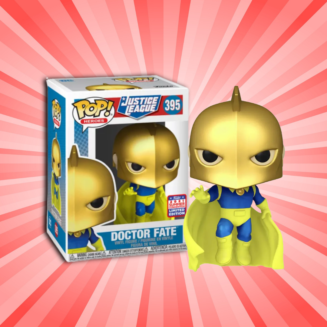 Funko Pop! Justice League Doctor Fate Convention Exclusive #395 (Barcelona Pop 9) - Animetasia