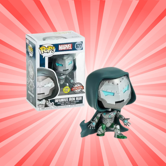 Funko Pop! Marvel Infamous Iron Man GITD Special Edition #677