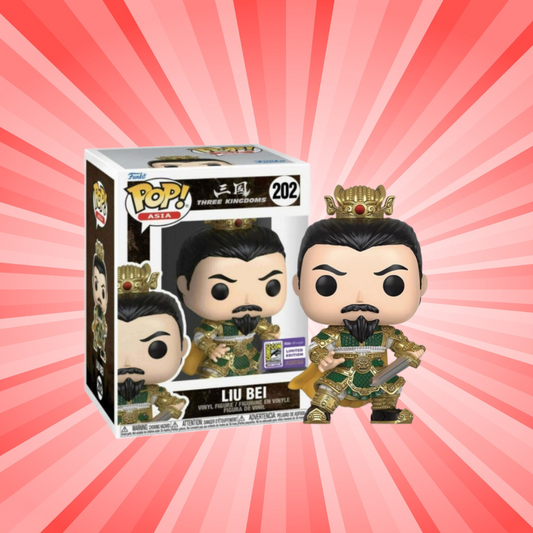 Funko Pop! Asia Three Kingdoms Liu Bei San Diego Comic Con Exclusive #202