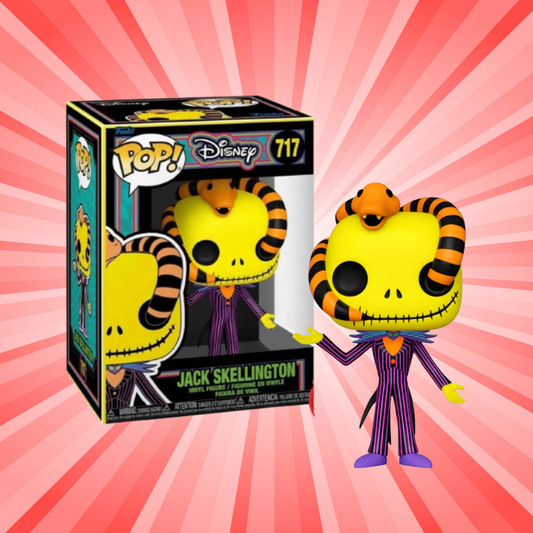 Funko Pop! Disney The Nightmare Before Christmas Blacklight Jack Skellington #717