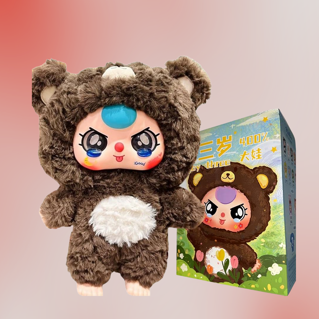 Baby Three 400% V1 Big Plush Animal Series Blind Box