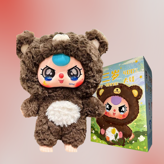 Baby Three 400% V1 Big Plush Animal Series Blind Box