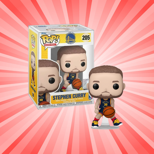 Funko Pop! NBA Golden State Warriors Stephen Curry City Edition Jersey #205