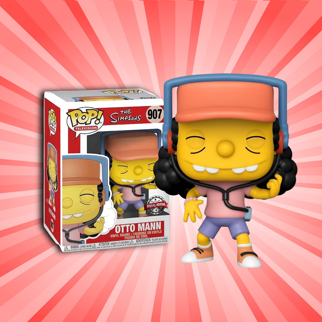 Funko Pop! The Simpsons Otto Mann Special Edition #907 - Animetasia