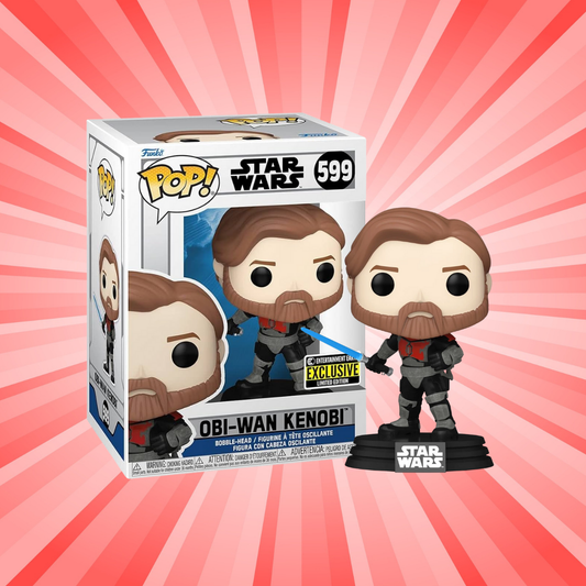 Funko Pop! Star Wars Obi-Wan Kenobi Entertainment Earth Exclusive #599
