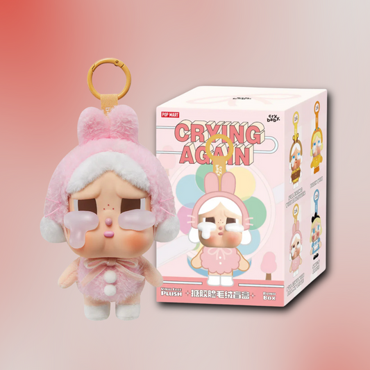 Pop Mart CRYBABY Crying Again Series Vinyl Plush Pendant - Animetasia