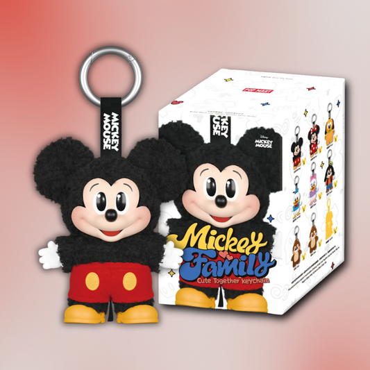 Pop Mart Mickey Family Cute Together Keychain Series Figures - Animetasia