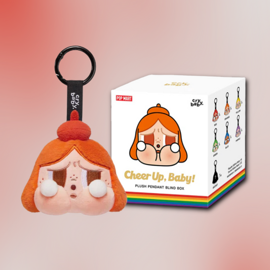 Pop Mart CRYBABY CHEER UP, BABY! SERIES-Plush Pendant Blind Box - Animetasia