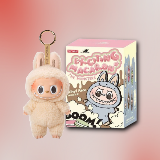 Pop Mart Labubu The Monsters Tasty Macarons Vinyl Face Sealed Box - Animetasia