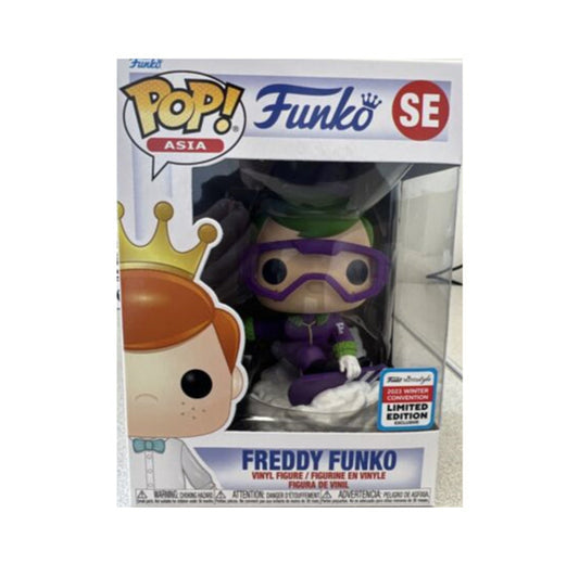 Funko Pop! Asia Snowboard Freddy Funko 2023 Winter Convention Limited Edition - Animetasia