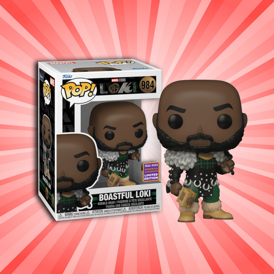 Funko Pop! Loki Boastful Loki Convention Exclusive (Stockholm Pop 3) - Animetasia