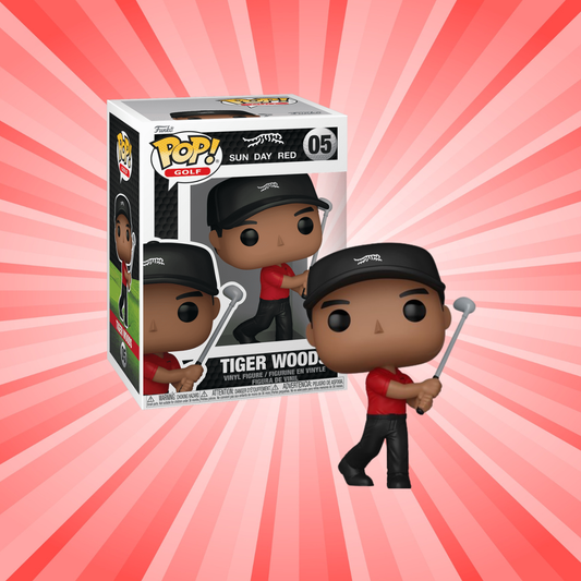 Funko Pop! Golf Tiger Woods (Swing) Sun Day Red #05