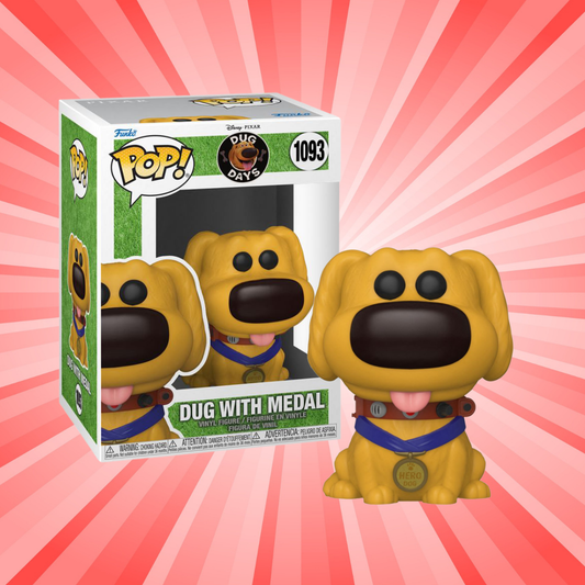 Funko Pop! Disney Dug Days Dug With Medal #1093