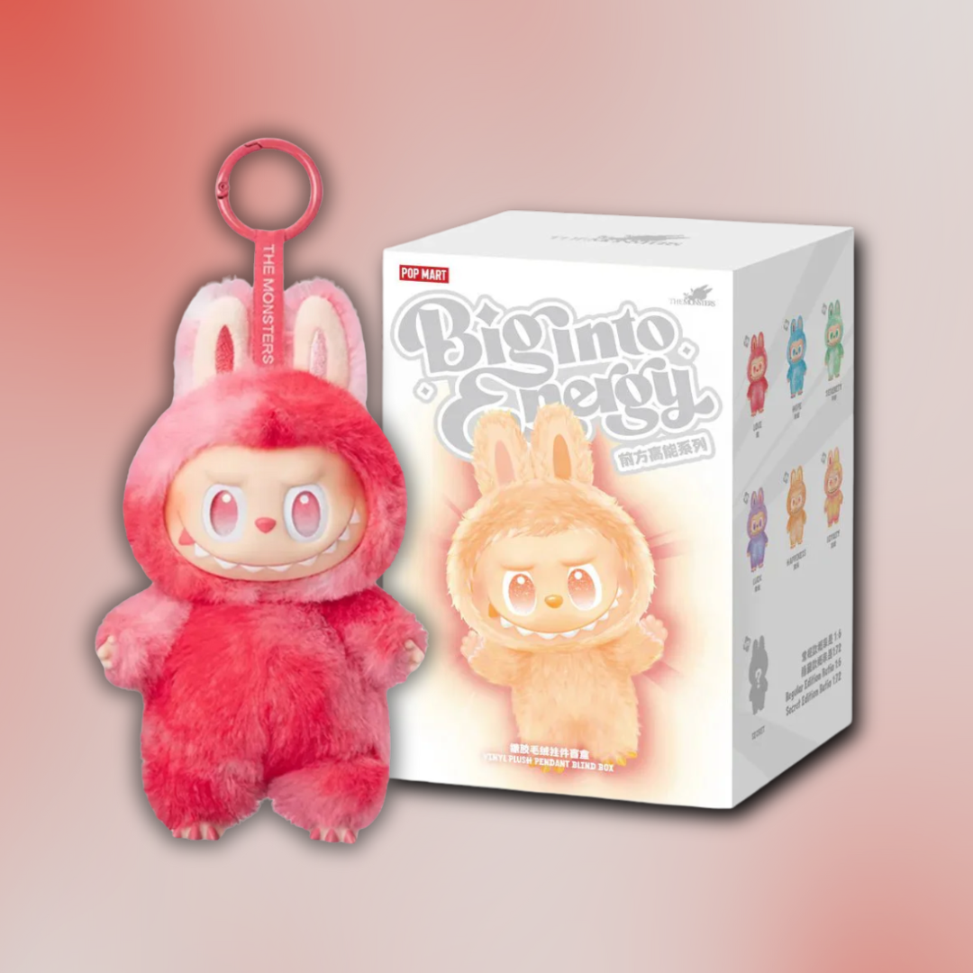Pop Mart Labubu Big into Energy Series Vinyl Plush Pendants (Members Only)