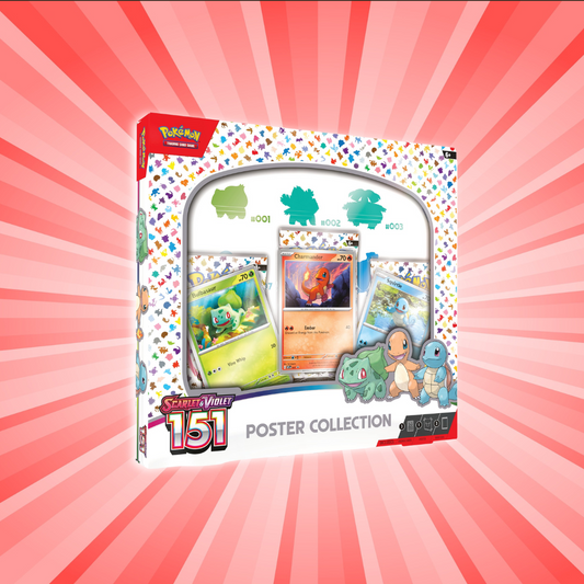 Pokémon TCG: Scarlet & Violet-151 Poster Collection - Animetasia