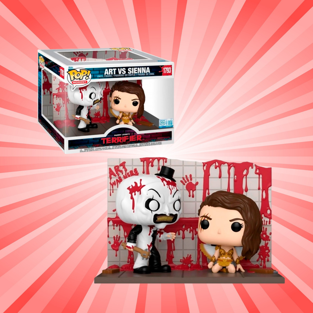 Funko Pop! Moment Terrifier Art vs Sienna Special Edition #1793
