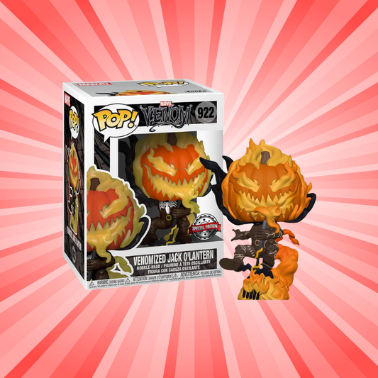 Funko Pop! Marvel Venom Venomized Jack O’Lantern Special Edition #922