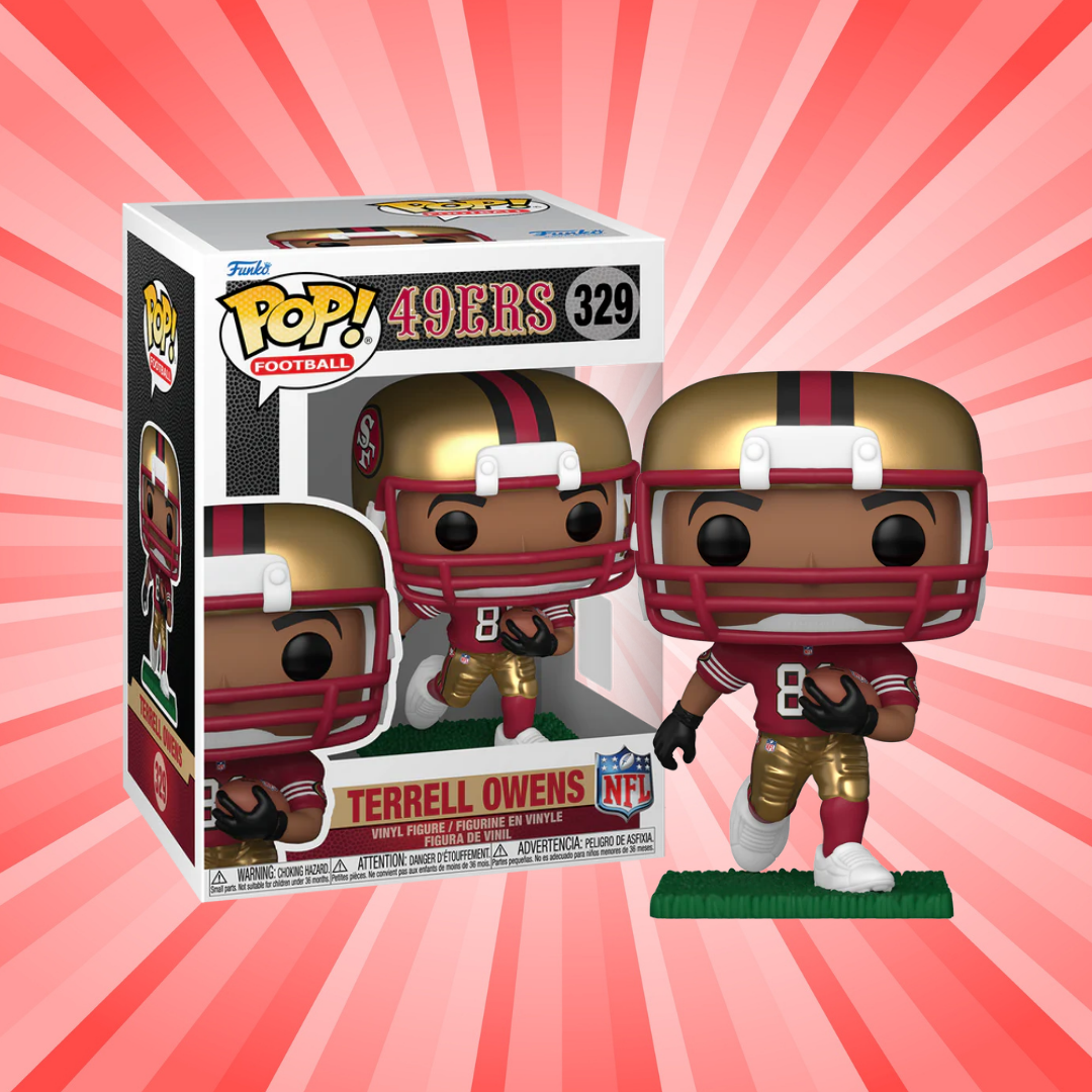 Funko Pop! NFL San Francisco 49ers Terrell Owens #329