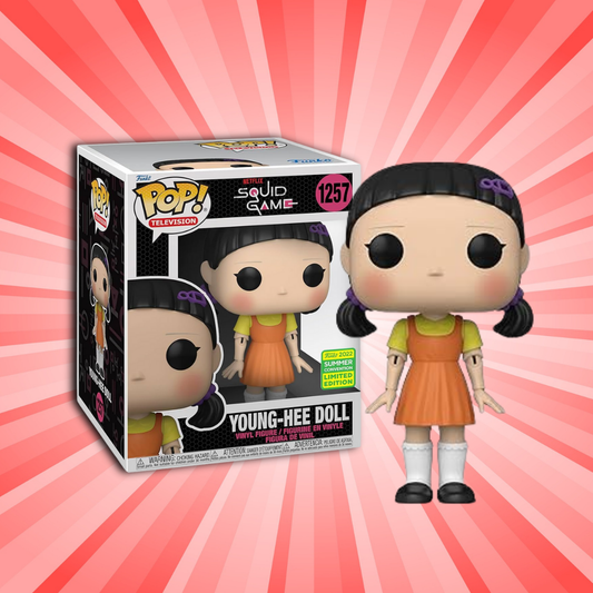 Funko Pop! Squid Game Young-Hee Doll 6" Convention Exclusive #125 (London Pop 55) - Animetasia