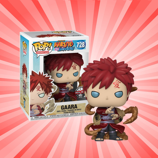 Funko Pop! Naruto Shippuden Gaara Metallic Special Edition #728