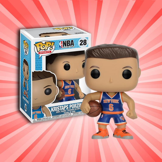Funko Pop! NBA New York Knicks Pop Life FIRST EDITION Kristaps Porzingis - Animetasia