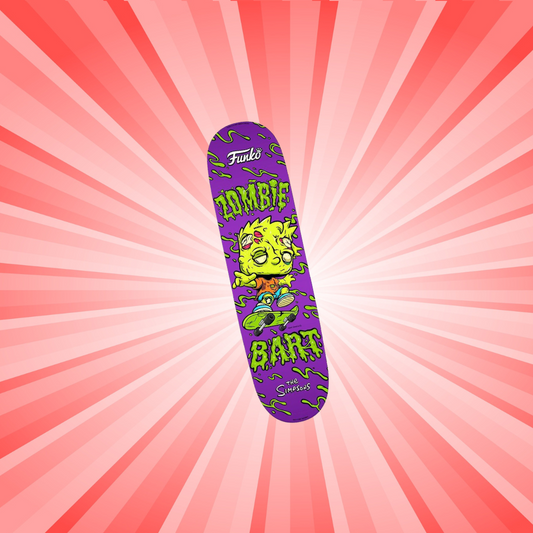 Funko The Simpsons Zombie Bart Skateboard Convention Exclusive - Animetasia
