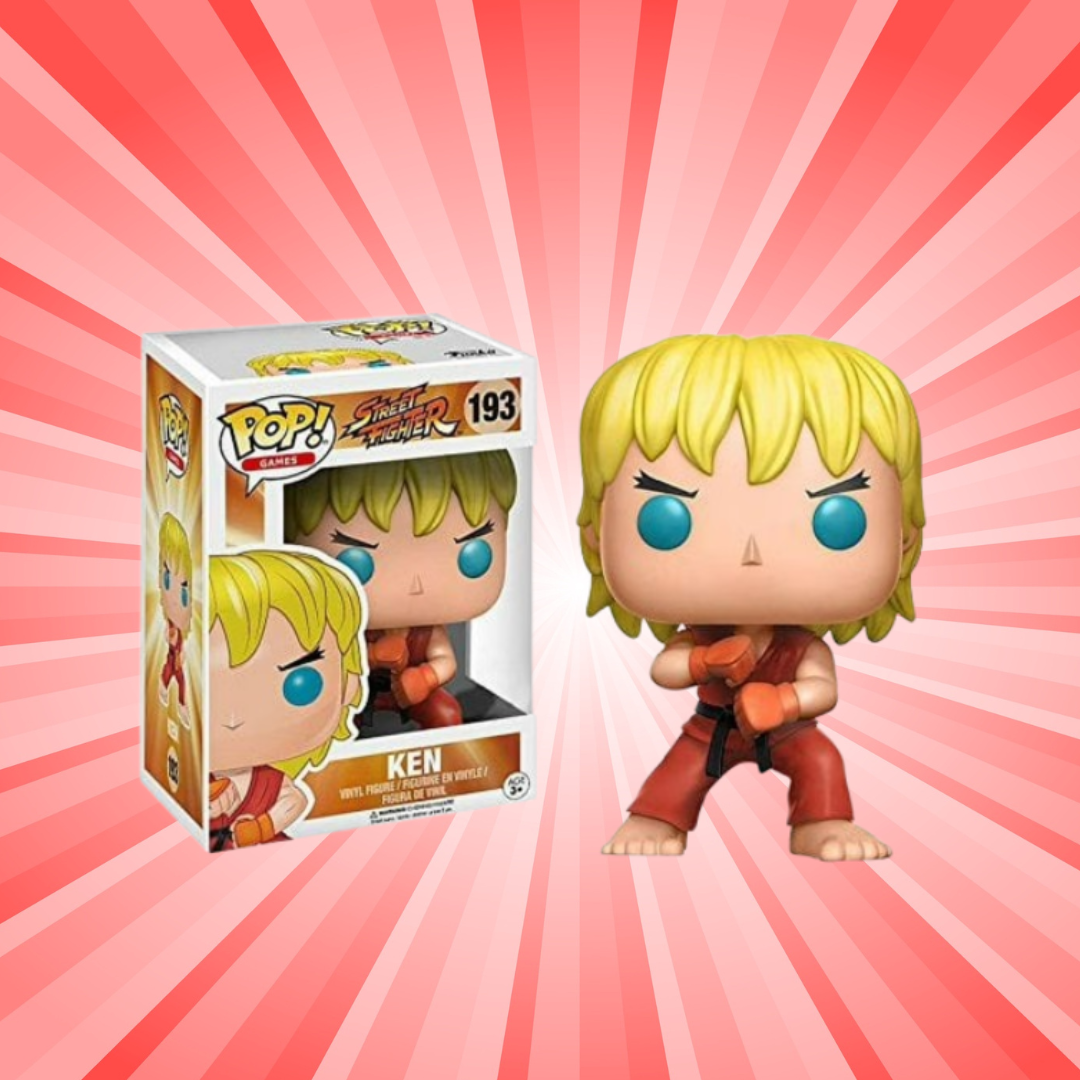 Funko Pop! Street Fighter Ken FIRST EDITION