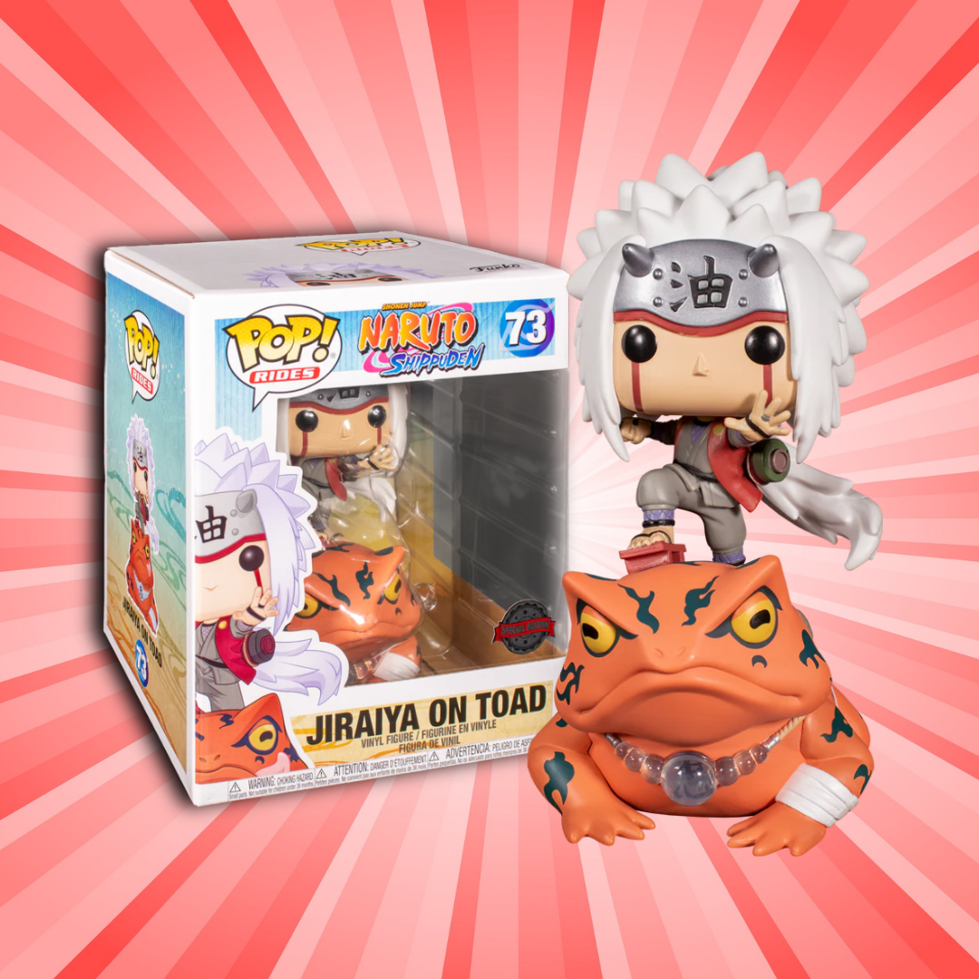 Funko Pop! Naruto Shippuden Jiraiya on Toad 6" Special Edition #73 - Animetasia