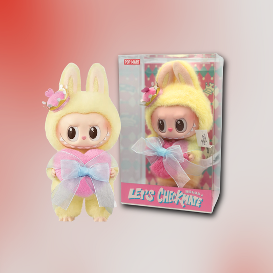 Pop Mart Labubu The Monsters Let's Checkmate Series Vinyl Plush Hanging Card
