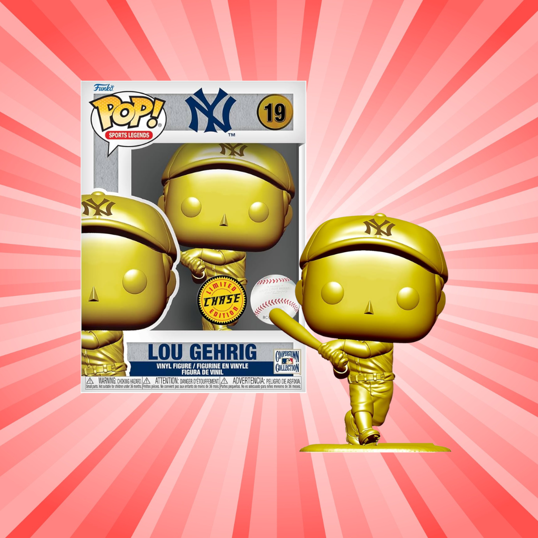 Funko Pop! MLB New York Yankees Lou Gehrig Sports Legends (Batting) CHASE #19