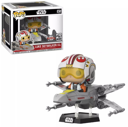 Funko Pop! Star Wars Luke Skywalker with X-Wing Special Edition #232 - Animetasia