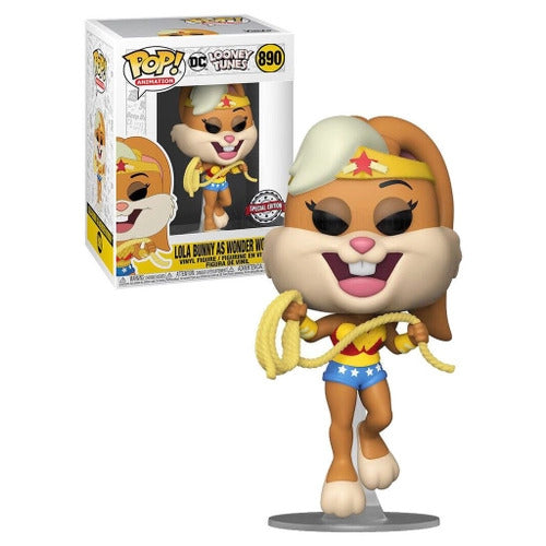 Funko Pop! Looney Tunes Lola Bunny as Wonder Woman Special Edition #890 - Animetasia