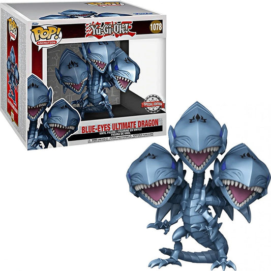 Funko Pop! Yu-Gi-Oh! Blue-Eyes Ultimate Dragon Special Edition #1078 - Animetasia