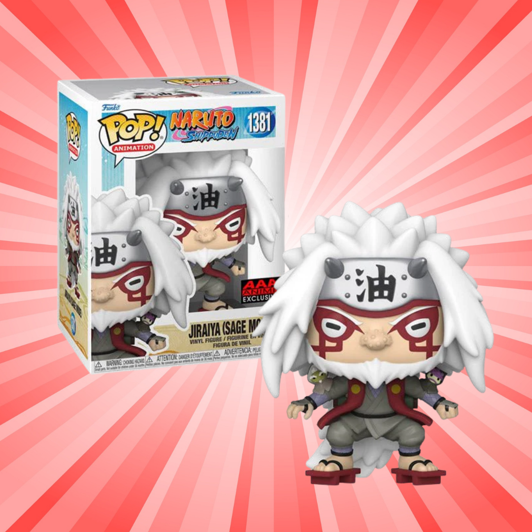 Funko Pop! Naruto Shippuden Jiraiya (Sage Mode) AAA Anime Exclusive #1381