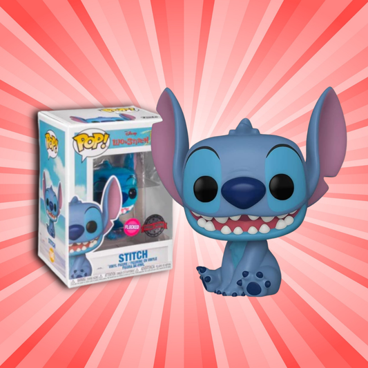 Funko Pop! Lilo and Stitch Stitch Flocked Special Edition #1045 - Animetasia