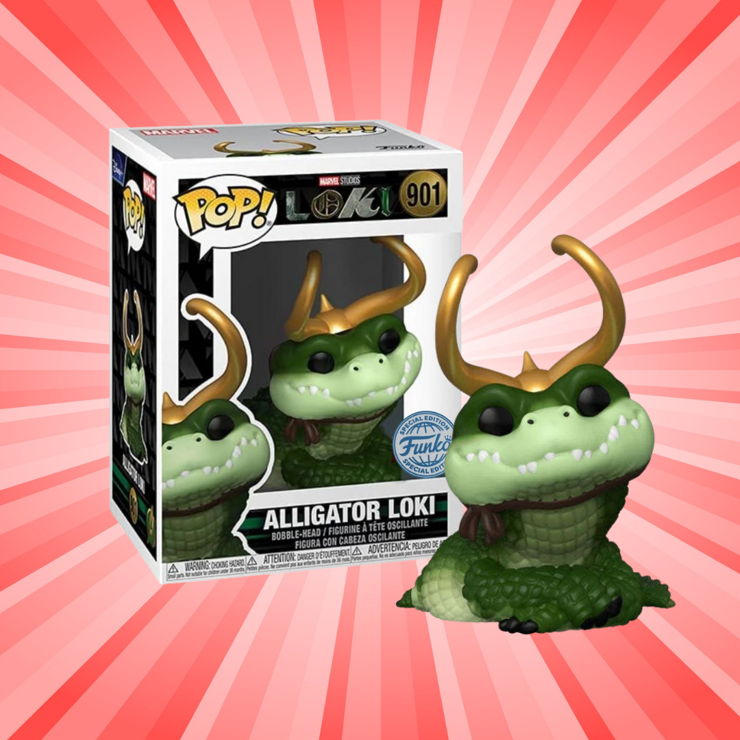Funko Pop! Marvel Loki Alligator Loki Special Edition #901