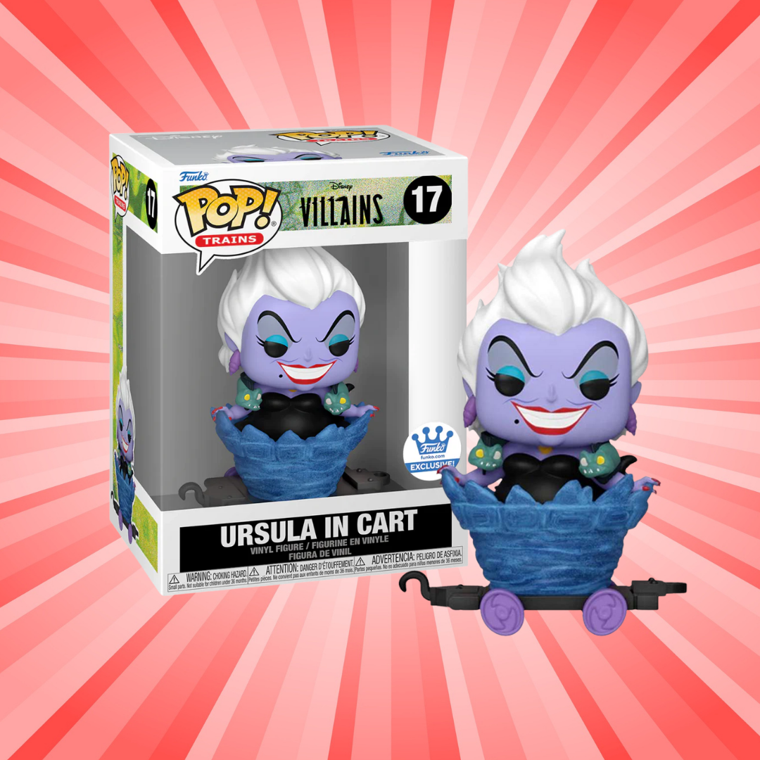 Funko Pop! Disney Villains Ursula in Cart Funko.com Exclusive #17