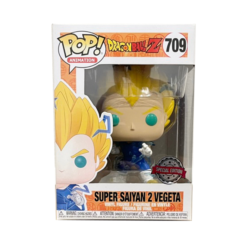 Funko Pop! Dragon Ball Z Super Saiyan 2 Vegeta Special Edition #709 - Animetasia