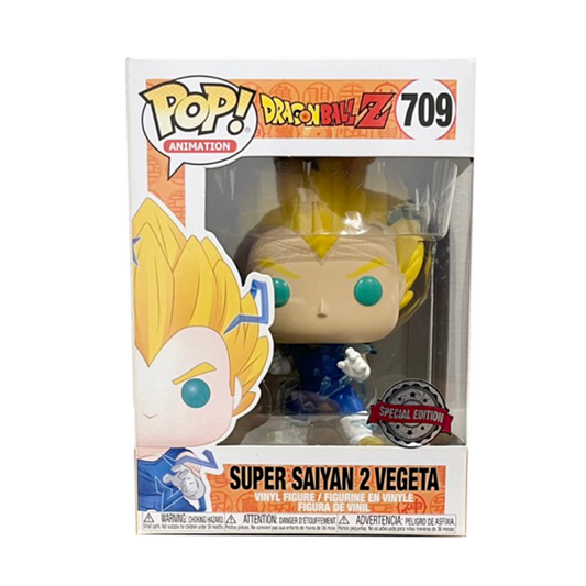 Funko Pop! Dragon Ball Z Super Saiyan 2 Vegeta Special Edition #709 - Animetasia